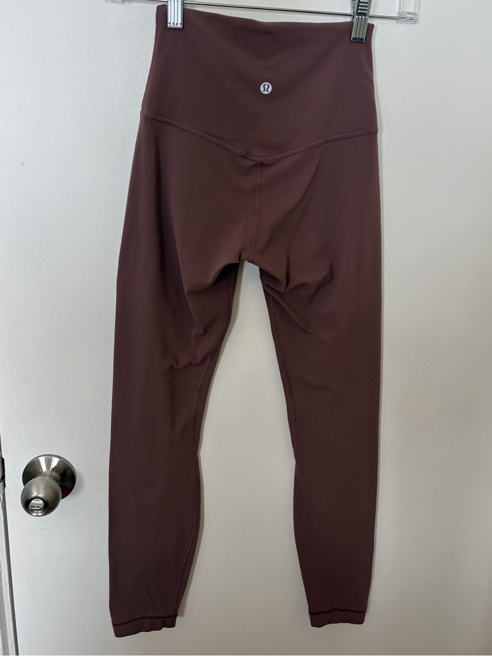 Lululemon Align Leggings High Rise Crop 26" inseam Mauve size 2 yoga athleisure